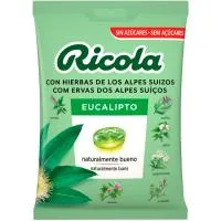 Caramelos Sabor Eucalipto sin Azúcar Ricola 70 G.