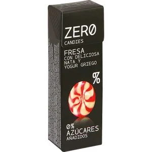 Caramelo Fresa con Nata Yogur Griego sin Azúcar 32 Gr