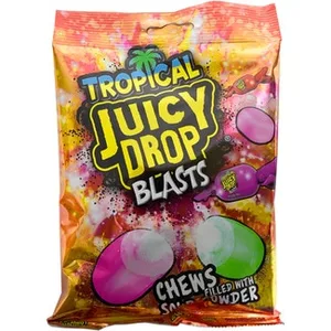 Caramelo Masticable Sabor Tropical Bazooka Rattlerz