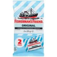 Caramelo sin Azúcar Fisherman`s, Pack 2x25 G
