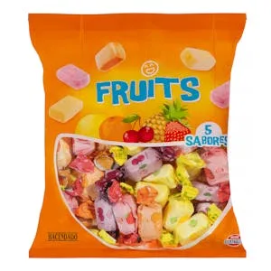 Caramelos Blandos Fruits Hacendado 0.3 KG