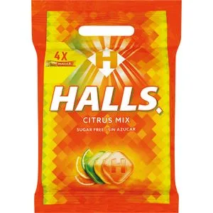 Caramelos Cítricos Vita C sin Azúcar 4 X 32 Gr