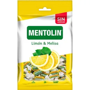 Caramelos de Limón Melisa sin Azúcar  Mentolin 100 G
