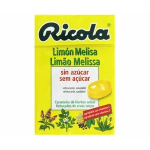Ricola Caramelos sin Azúcar con Sabor a Limón y Melisa y Acción Refrescante Ricola 50 G.