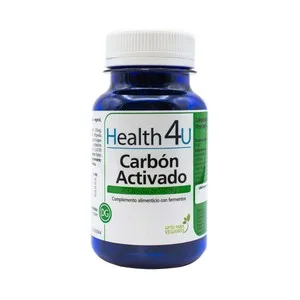 Health 4 u Carbón Activado 90 Capsulas 550 Mg. 55 G