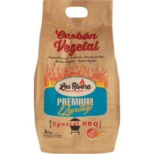 Carbón Vegetal Premium Bolsa 3 Kg