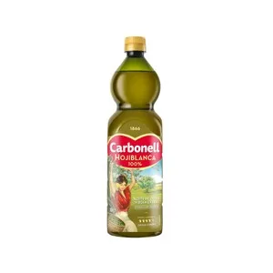 Carbonell Aceite de Oliva Virgen Extra 100% Hojiblanca Botella de 1 L. 1000 ML