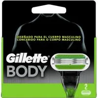 Cargador Body Hombre Gillette, Pack 2 Unid.