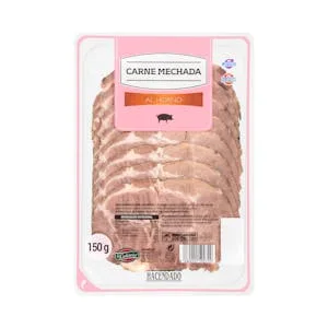 Carne Mechada de Cerdo al Horno Hacendado Lonchas 0.15 KG