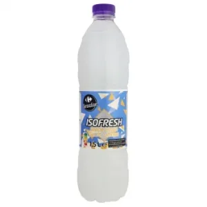 Carrefour Sensation Isofresh Bebida Isotónica Sabor Limón Botella 1,5 L.