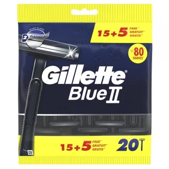 Maquinillas Desechable para Hombre Blue II Gillette 15 Ud.