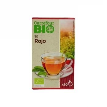Té Rojo en Bolsitas Ecológico Carrefour Bio 20 Ud.
