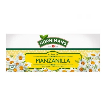 Manzanilla en Bolsitas Hornimans 100 Ud.