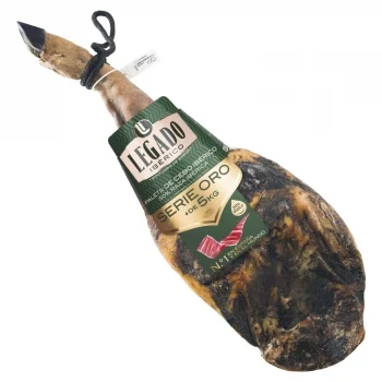 Paleta de Cebo Ibérico 50% Raza Ibérica Serie Oro Elpozo Pieza de 4,5 Kg Aprox
