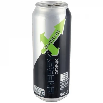 Energy Drink Ginseng Bebida Energética Carrefour Lata 50 Cl.