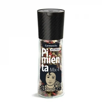 Molinillo Popurrí de Pimientas Carmencita sin Gluten 37 G.