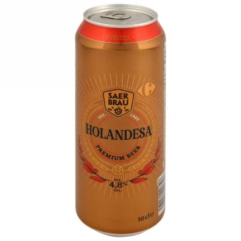 Cerveza Carrefour Holandesa Lata 50 Cl.