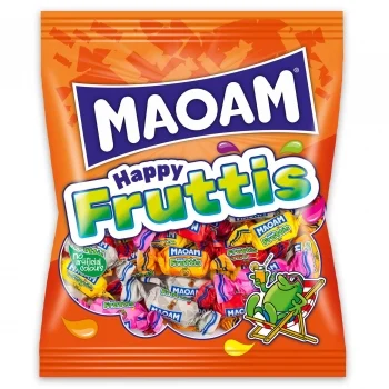 Caramelos Masticables Maoam Happy Fruttis Haribo 175 G.