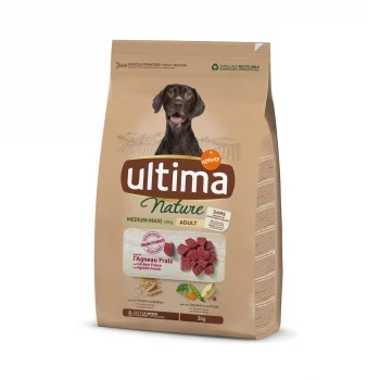 Pienso de Cordero para Perro Adulto Medium Maxi Ultima Nature 3 Kg.
