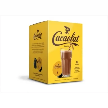 Cacao Cápsulas Origen&sensations Cacaolat Compatible con Nescafé Dolce Gusto 16 Unidades de 18 G.