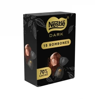 Bombones de Chocolate Negro 70% Cacao Nestlé Dark 142 G.