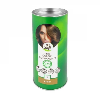 Tinte Color Permanente Nº 7 Rubio Carrefour Soft 1 Ud.
