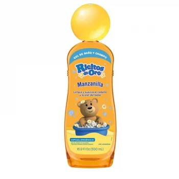 Gel de Baño y Champú Ricitos de Oro Manzanilla Grisi 500 Ml.
