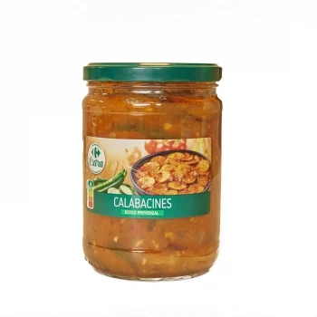 Calabacín Estilo Provenzal Extra Carrefour 530 G.