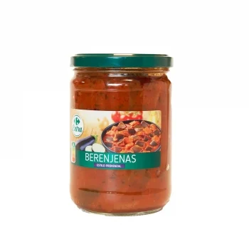 Berenjena al Estilo Provenzar Exta Carrefour 530 G.
