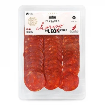 Chorizo de León Extra en Lonchas Palcarsa sin Gluten y sin Lactosa 100 G