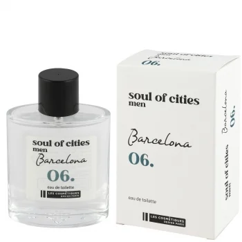 Agua de Colonia Soul Of Cities Men 06. Barcelona Les Cosmétiques 100 Ml.