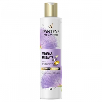 Champú Sedoso y Brillante Reparador con Biotina y Keratina Pantene Pro-v Miracles 250 Ml.