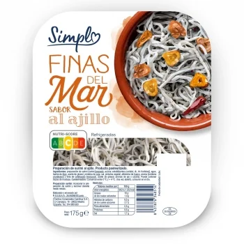 Finas de Mar Sabor al Ajillo Simpl 175 G