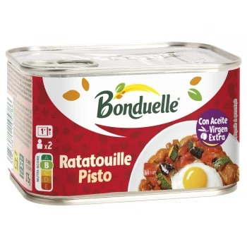 Ratatouille de Berenjena, Calacín y Pimiento Bonduelle 375 G.
