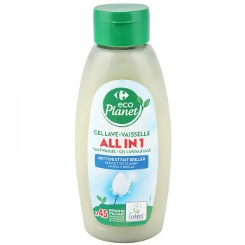 Gel para Lavavajillas Ecológico Carrefour Ecoplanet 45 Lavados.
