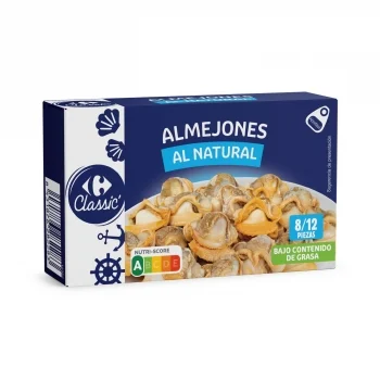 Almejones al Natural 8/12 Classic Carrefour 63 G.