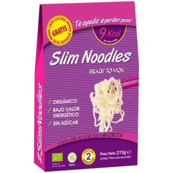 Pasta Noodles Ecológicos Slim sin Azúcar 270 G.