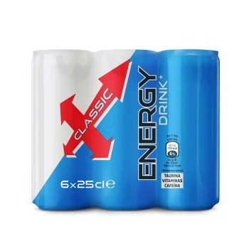 Classic´ Bebida Energética Pack 6 Latas 25 Cl.