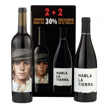 Caja 2 Botellas Vino Tinto Matsu el Pícaro D.o.toro 75 Cl. + 2 Botellas Vino Tinto Habla la Tierra 75 Cl.