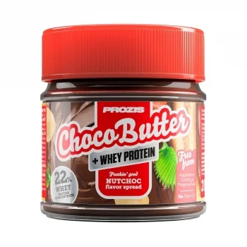 Crema de Avellanas y Cacao Prozis Choco Butter 200 G.