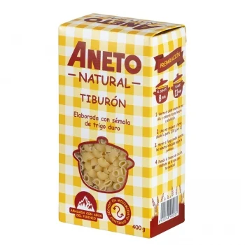 Pasta Tiburón Aneto 400 G.