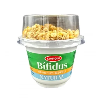 Bífidus Natural con Crunchy y Muesli Margui 170 G.