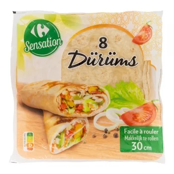 Tortilla Durum Sensation Carrefour 8 Ud.