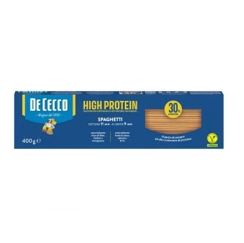 Pasta Spaghetti Alta en Proteínas de Cecco 400 G.