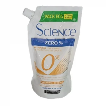 Gel de Ducha Zero% Science Les Cosmetiques 500 Ml.