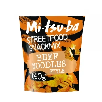 Snackmix Fideos con Carne Mitsuba 140 G.
