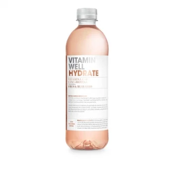 Vitamin Well Hydrate Sabor a Fresa 500 Ml.