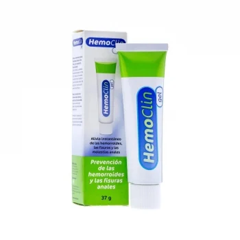 Gel para el Alivio de Hemorroides y Fisuras Anales Hemoclin 37 G.