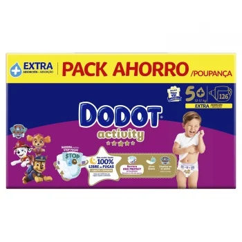 Pañales Dodot Activity T5 (12-17kg) 126 Ud.