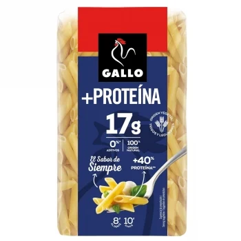 Pasta Plumas Gallo +proteína 400 G.